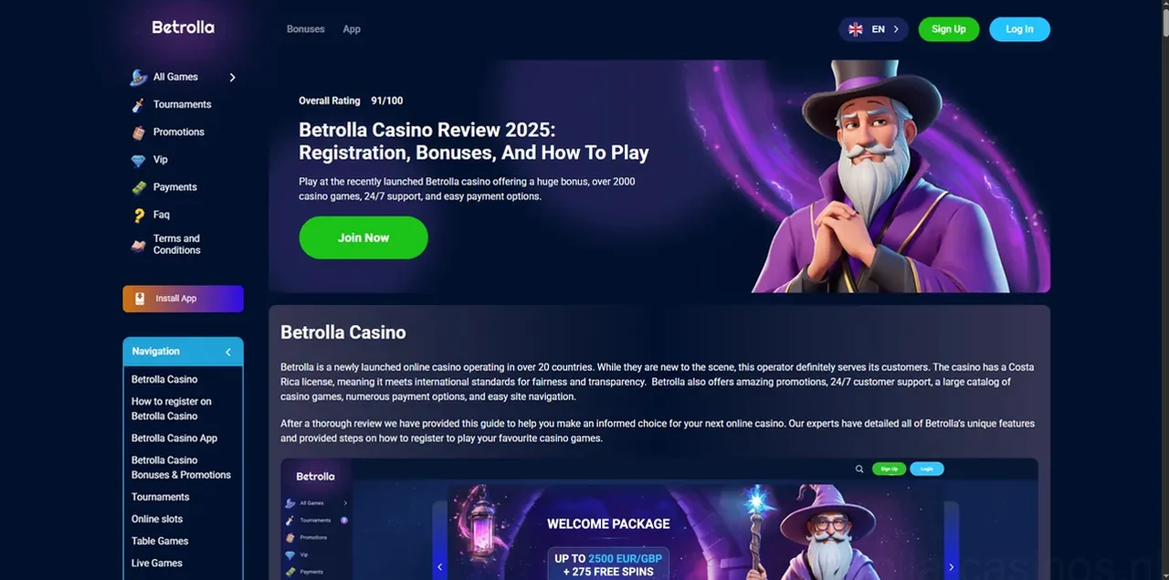 Betrolla Casino Casino